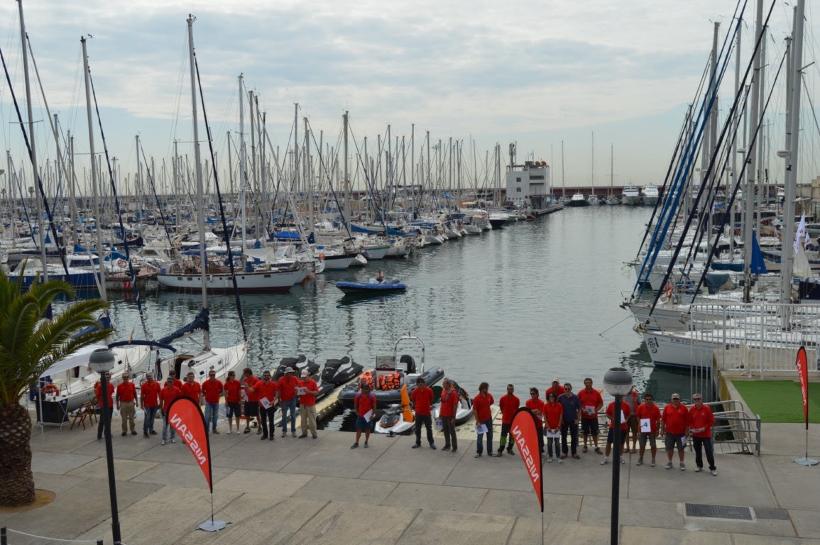 Welcome to the guests of the regatta event in Barcelona